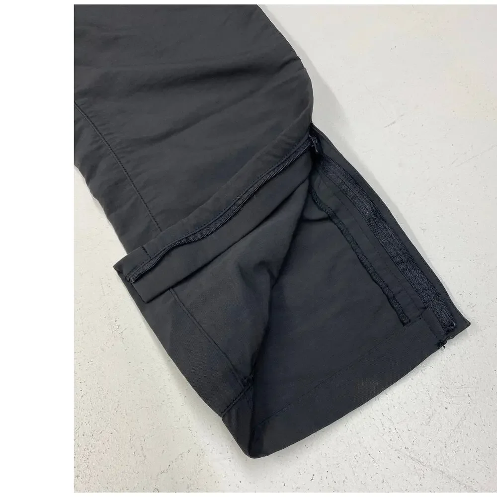 Men The North Face belted nylon outdoor hiking performance chino pants 33x32